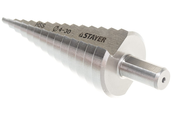 Набор ступенчатых сверл по металлу 3 шт. STAYER 29660-4-30-H3
