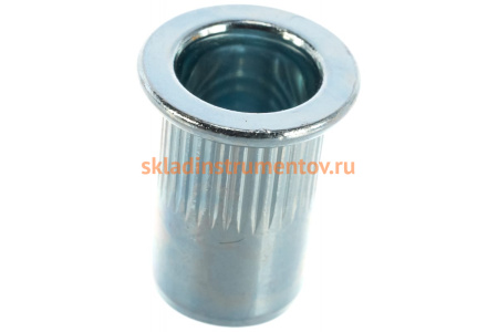 Заклепка резьбовая стальная цилиндрическая с насечкой (250 шт; М8; стандартный борт) MESSER 211108S-250