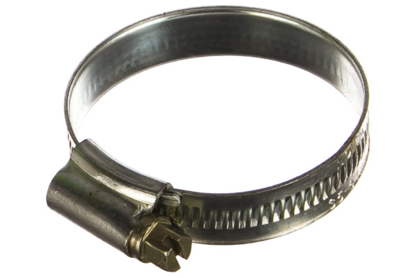 Металлические, червячные хомуты СИБРТЕХ 35-51мм, ширина 12мм, английский тип, W1, 2шт 47669