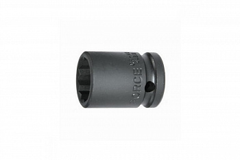 Головка короткая ударная 12 гранная, 1/2", 32 мм  FORCE 44832