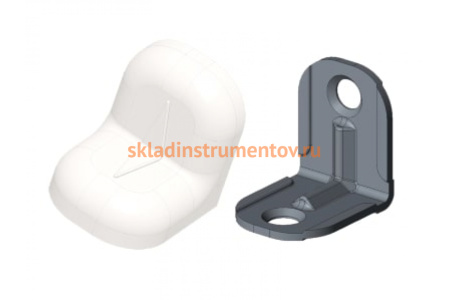 Уголок с заглушкой MFK-TORG 20х20х16х1.2 белый 1 20 20 1