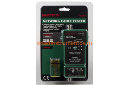 Тестер с генератором сигнала MASTECH MS6810 13-1222