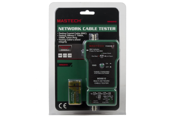 Тестер с генератором сигнала MASTECH MS6810 13-1222