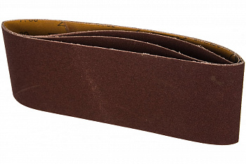 Лента шлифовальная (3 шт; 100х610 мм; P80) ПРАКТИКА 031-365