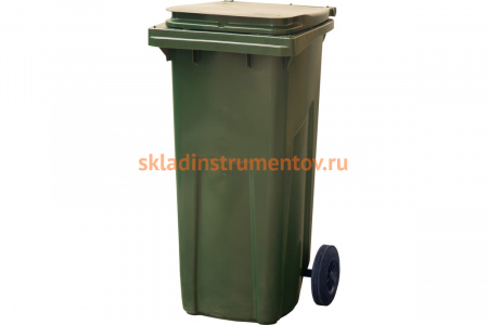 Мусорный контейнер Спец 120 л цвет в ассортименте ТАР-МКТ120