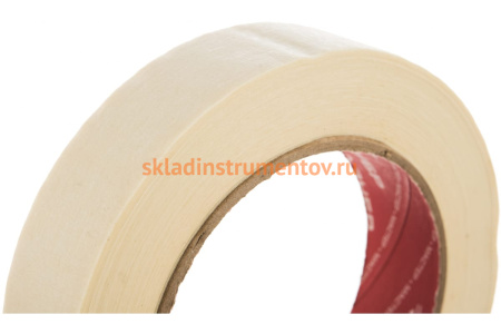 Малярная лента Зубр ЭКСПЕРТ креповая, 25ммх50м 12115-25