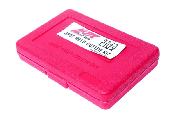 Набор инструментов для высверливания сварочных точек (9 предметов) кейс JTC 3321