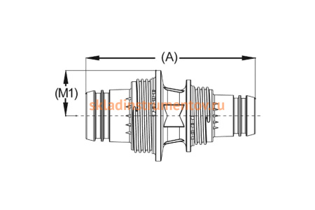 Соединитель редукционный "ШиреФит" (20х16 мм) для трубопровода Зубр 51494-20-16