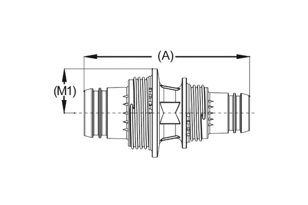 Соединитель редукционный "ШиреФит" (20х16 мм) для трубопровода Зубр 51494-20-16