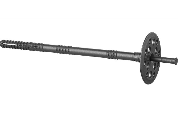 Полипропиленовый дюбель для изоляционных материалов Зубр пластиковый стержень, 10 x 200 мм, 50 шт  4-301505-10-200_z01