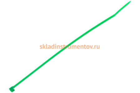 Нейлоновый хомут Зубр МАСТЕР зеленый 2,5 мм x 150 мм, 100 шт 309060-25-150