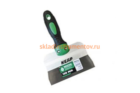 Фасадный шпатель с двухкомпонентной ручкой КЕДР 200 мм 111-0200 53677