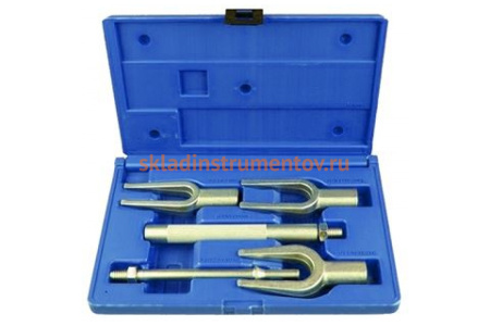 Набор съемников шаровых опор Вилка, 5 предметов размеры зева: 17.4, 23.8, 28.5 ROCKFORCE RF-905T2