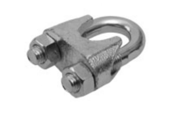 Зажим троса DIN 741 оцинкованный 2 шт. (3 мм; ТФ6) Зубр 4-304416-03 Зажим троса DIN 741 оцинкованный 2 шт. (3 мм; ТФ6) Зубр 4-304416-03