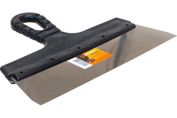 Шпатель, нержавеющая cталь, пластиковая рукоятка 250мм Вихрь 73/3/2/21