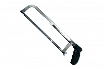 Хромированная ножовка по металлу SANTOOL с полотном и пластмассовой ручкой 200-300 мм 030304