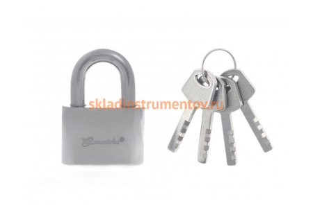 Навесной замок MATRIX хромированное покрытие 60 мм 91802