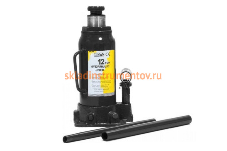 Бутылочный гидравлический домкрат 12т TORIN T91204