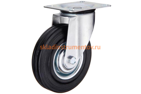 Колесо промышленное поворотное с панелью SC 63 (160 мм; 145 кг) А5 1000010