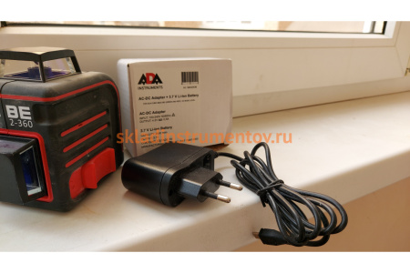 Зарядное устройство + Li-Ion аккумулятор (3.7 В, 2 Ач) ADA А00536