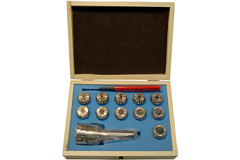 Патрон цанговый NT50-ER32 хвостовик конус 7:24 DIN2080, с набором цанг 11 шт GRIFF b221341