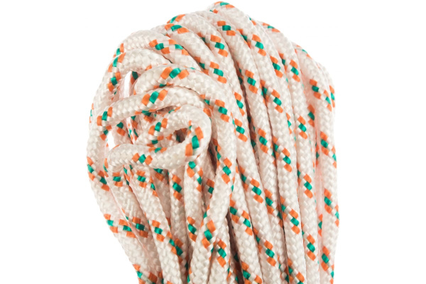 Полипропиленовый фал d=6мм 20м СТРОП-ПРО ПП SP03133 Полипропиленовый фал d=6мм 20м СТРОП-ПРО ПП SP03133