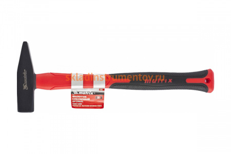 Молоток слесарный Matrix Optimal 500 г фибергласовая обрезиненная рукоятка квадратный боек 10369