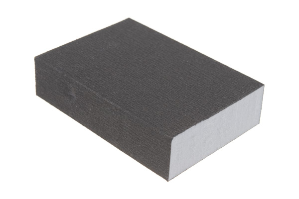 Губка шлифовальная четырехсторонняя (100х68х26 мм; Р320) "МАСТЕР" Зубр 35611-320