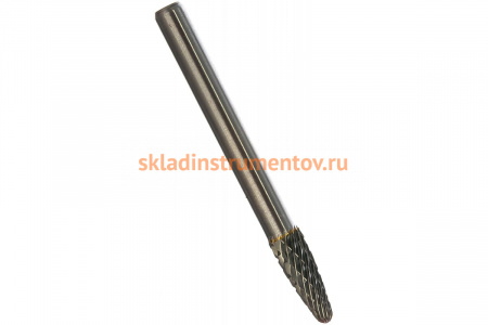 Твердосплавная борфреза тип F (6х18 мм; хв-к 6 мм) MESSER F0618M06