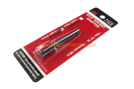 Адаптер для торцевых головок 1/4"x65мм в блистере JTC 7670-2C