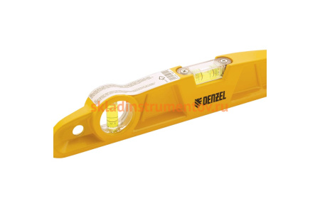 Уровень DENZEL литой, 300 мм, магнитный, 2 глазка 34920