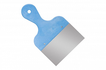 Фасадный шпатель (прямой, 150 мм, нержав. сталь, высота полотна 95 мм) РемоКолор 12-1-315