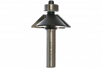 Фреза PRO фасочная с нижним подшипником (31.7х9.5х53 мм; S 8 мм; 45 градусов) CMT 936.3209