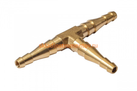Тройник универсальный 6-9/6-9/6-9 мм латунь ПТК 00000030350