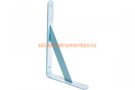 Уголок-кронштейн STAYER MASTER усиленный 250x150x30x4мм белый 37420-1 37420-1