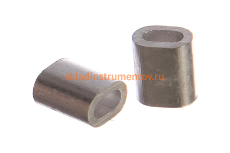 Зажим троса ЗУБР DIN 3093 алюминиевый, 1,5мм, 2 шт, 304476-01 Зажим троса ЗУБР DIN 3093 алюминиевый, 1,5мм, 2 шт, 304476-01