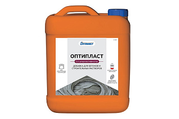Пластифицирующая добавка Оптимист Оптипласт С409 5 л OPO011