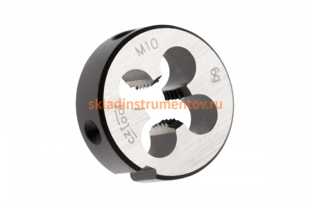 Плашка М10 шаг 1,5мм. D30 мм Bucovice Tools 210100