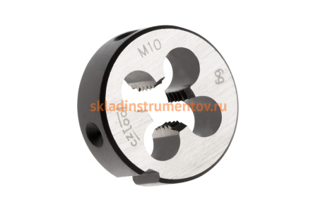 Плашка М10 шаг 1,5мм. D30 мм Bucovice Tools 210100