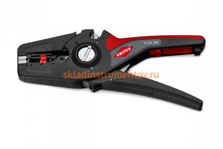 Стриппер KNIPEX PreciStrip16 автоматический, 0.08-16 м,м AWG 28 - 5, L-195 мм KN-1252195