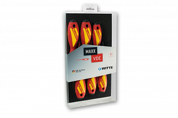 Набор отверток WITTE MAXX VDE PH/SL х 6 шт. 653742216