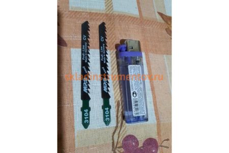 Пилки по дереву, фанере T144D (100х75х4.0 мм; 2 шт.) для лобзика MPS 3104-2