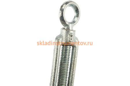 Талреп STAYER DIN 1480, крюк-кольцо, М8, 10 штук, оцинкованный 30515-08 Талреп STAYER DIN 1480, крюк-кольцо, М8, 10 штук, оцинкованный 30515-08