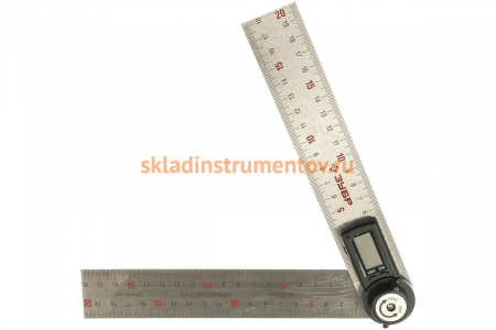 Многофункциональный электронный транспортир-угломер ЗУБР 34294