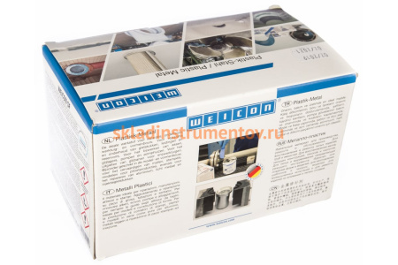 Эпоксидный композит пастообразный, наполненный сталью, быстротвердеющий 0.5 кг WEICON SF wcn10250005