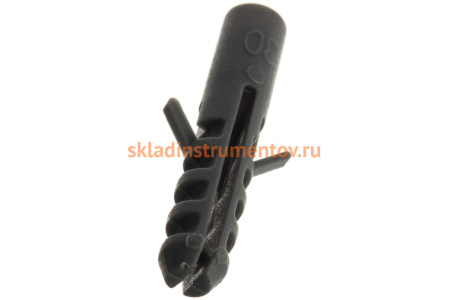 Дюбель распорный "ЕВРО" полипропиленовый 1000 шт. (6х30 мм) ЗУБР 301010-06-030