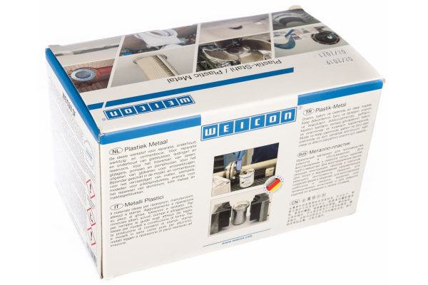 Эпоксидный композит пастообразный, наполненный сталью, быстротвердеющий 0.5 кг WEICON SF wcn10250005