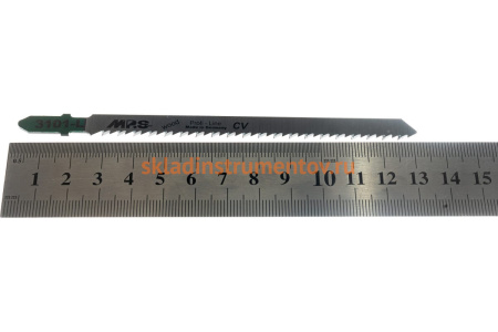 Пилки T101B удлиненные (132х110х2.5 мм; 5 шт.) по древесине, ДСП, фанере, пластмассе MPS 3101-L