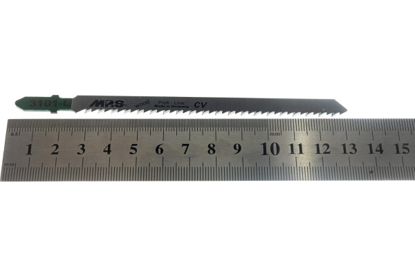 Пилки T101B удлиненные (132х110х2.5 мм; 5 шт.) по древесине, ДСП, фанере, пластмассе MPS 3101-L