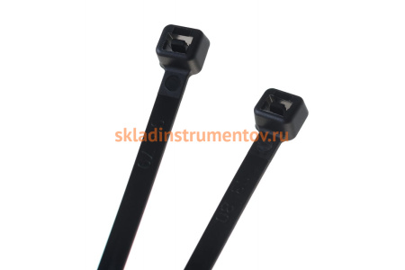 Нейлоновые хомуты Зубр черные, 4.5x250 мм, 100 шт. 309030-45-250